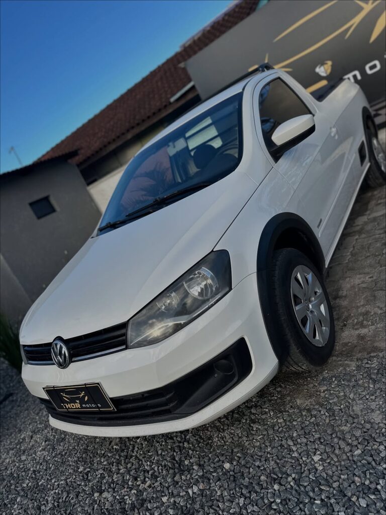 🟢🟢 DISPONÍVEL 🟢🟢Volkswagen Saveiro CS 1.6 – 2014Financiamos com entrada ou 100eitamos seu (5)